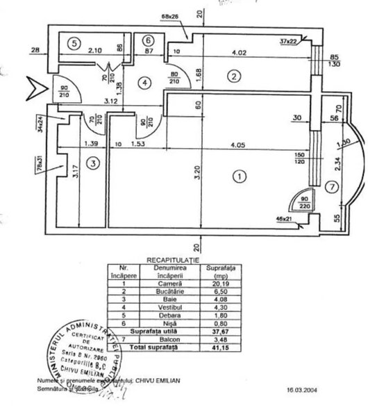 Militari, Soseaua Virtutii, garsoniera 41 mp.